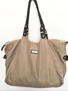 Roots large slouchy nylon bag